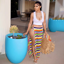 Load image into Gallery viewer, Rainbow Beach Skirt
