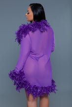 Cargar imagen en el visor de la galería, Purple Lux Robe
