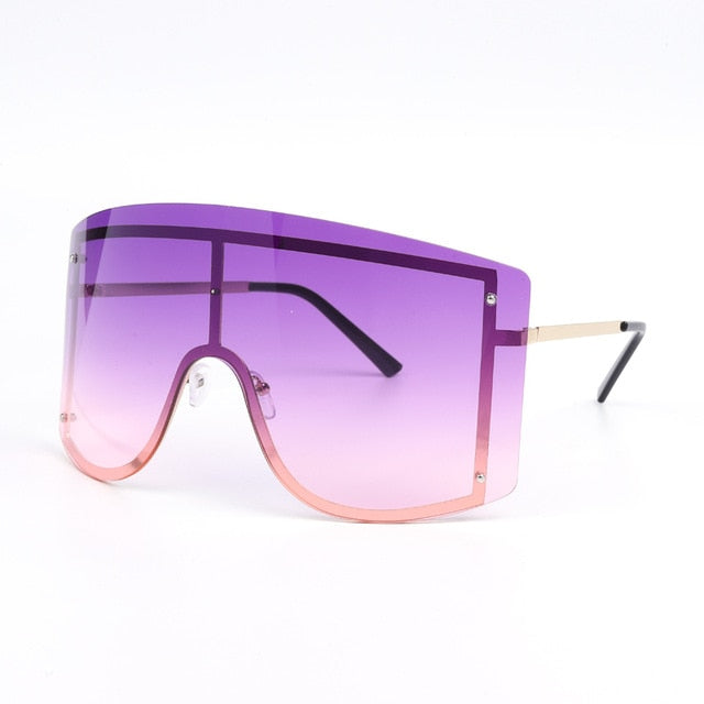 It's a Wrap Oversized Sunglasses - Diamond Delicates