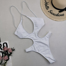 Load image into Gallery viewer, Carbon Cut Out One Piece Swim - Diamond Delicates®™
